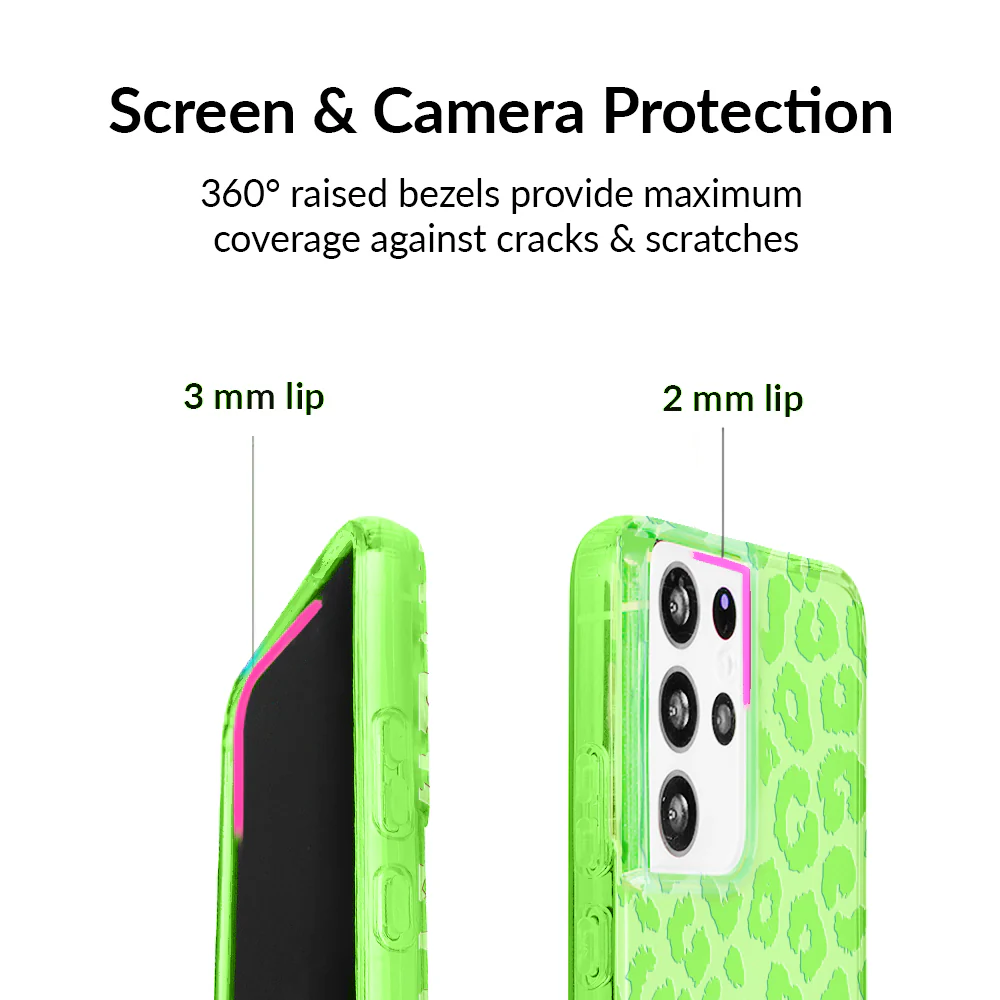 Key Lime Leopard Samsung Case - Image 43