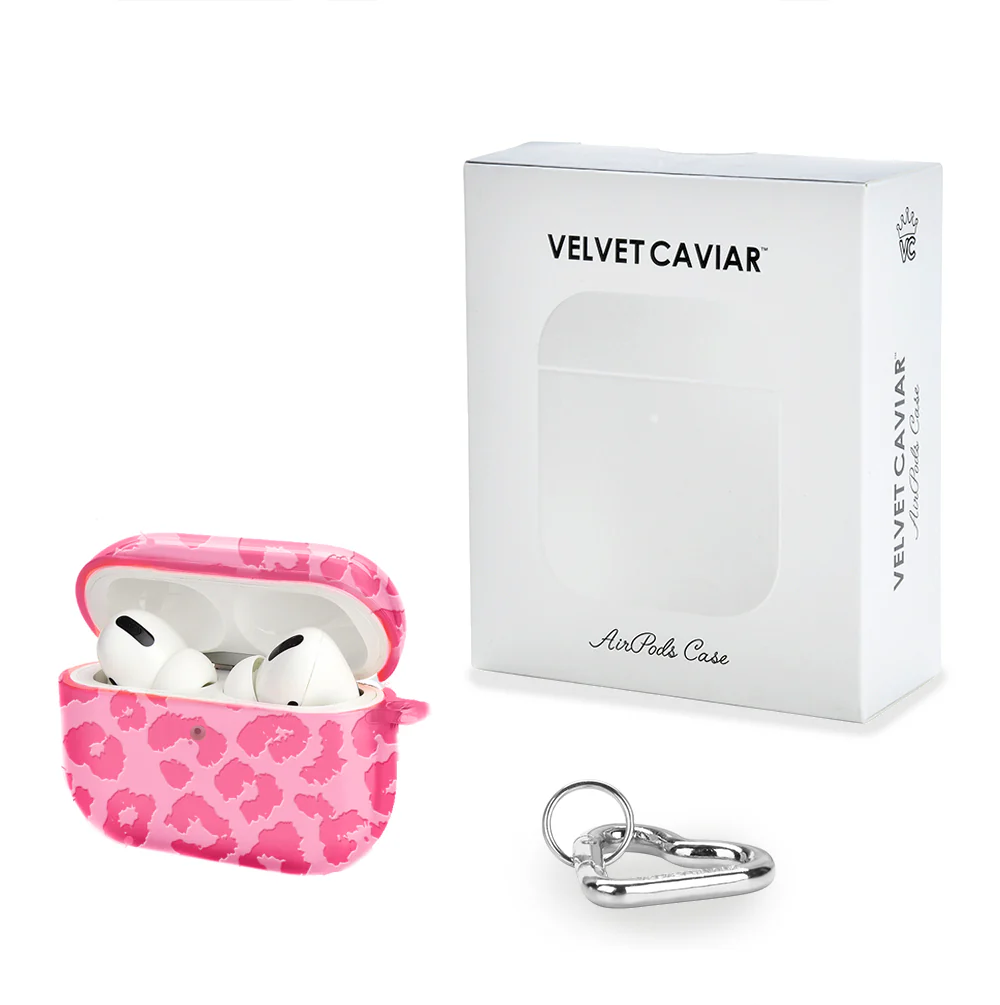 Candy Pink Leopard AirPod Case - Image 10
