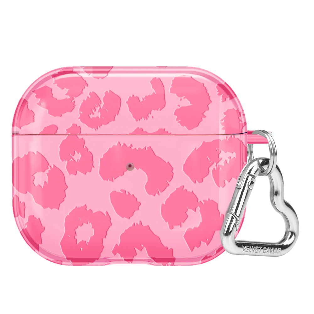 Candy Pink Leopard AirPod Case - Image 11