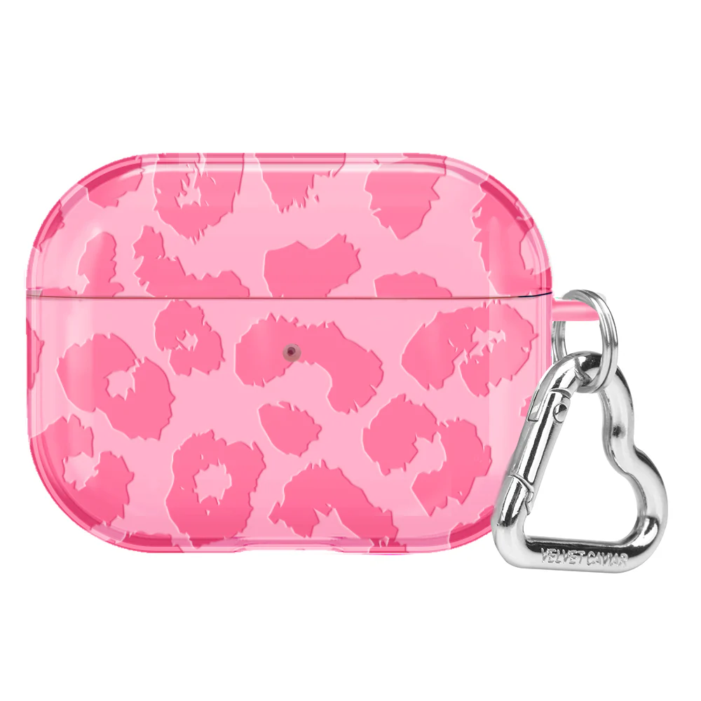 Candy Pink Leopard AirPod Case - Image 6