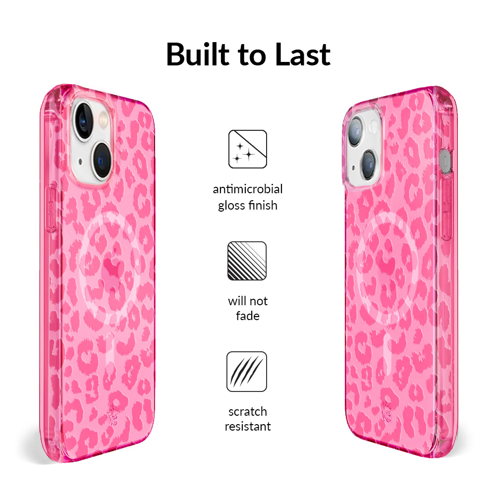 Candy Pink Leopard iPhone Case - Image 35