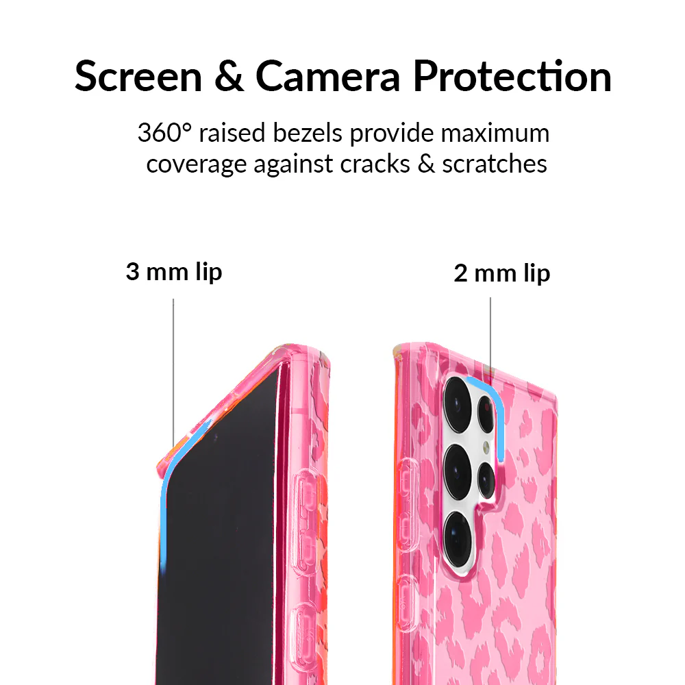 Candy Pink Leopard Samsung Case - Image 12