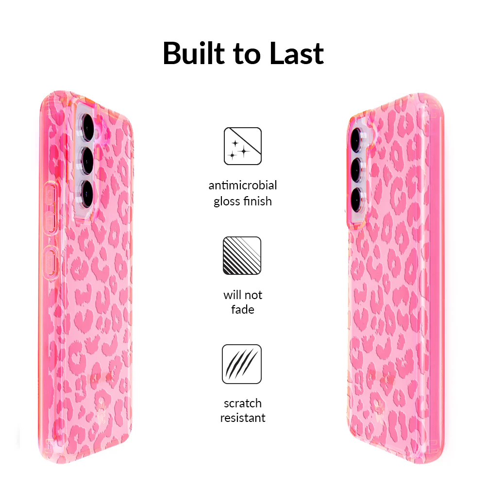 Candy Pink Leopard Samsung Case - Image 24
