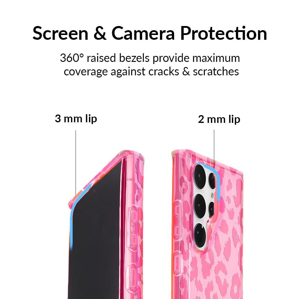 Candy Pink Leopard Samsung Case - Image 27