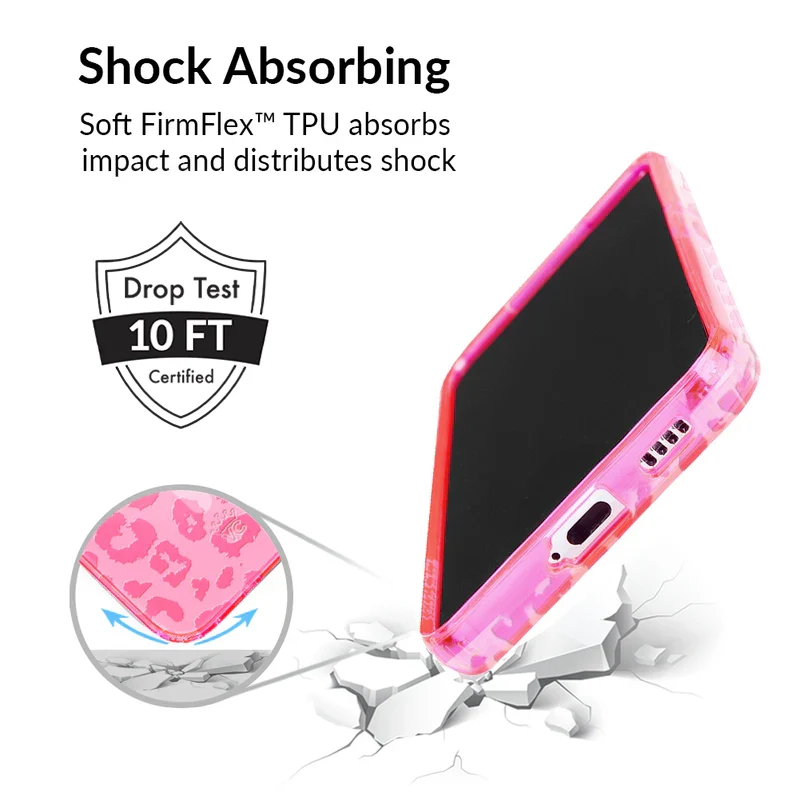Candy Pink Leopard Samsung Case - Image 3