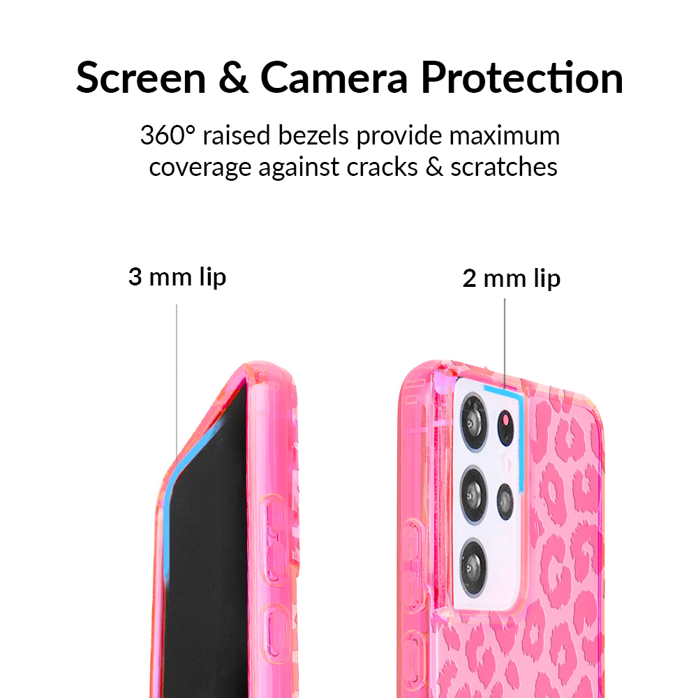 Candy Pink Leopard Samsung Case - Image 42