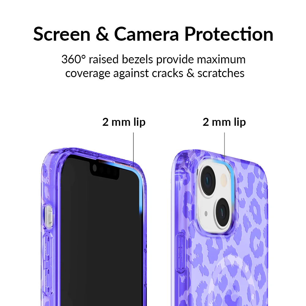 Electric Purple Leopard iPhone Case - Image 33