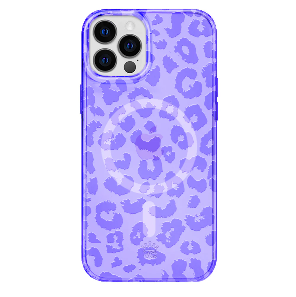 Electric Purple Leopard iPhone Case - Image 61
