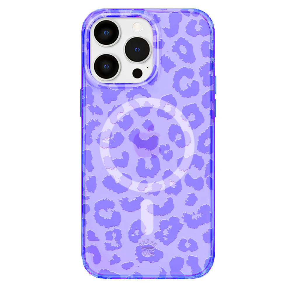 Electric Purple Leopard iPhone Case - Image 7
