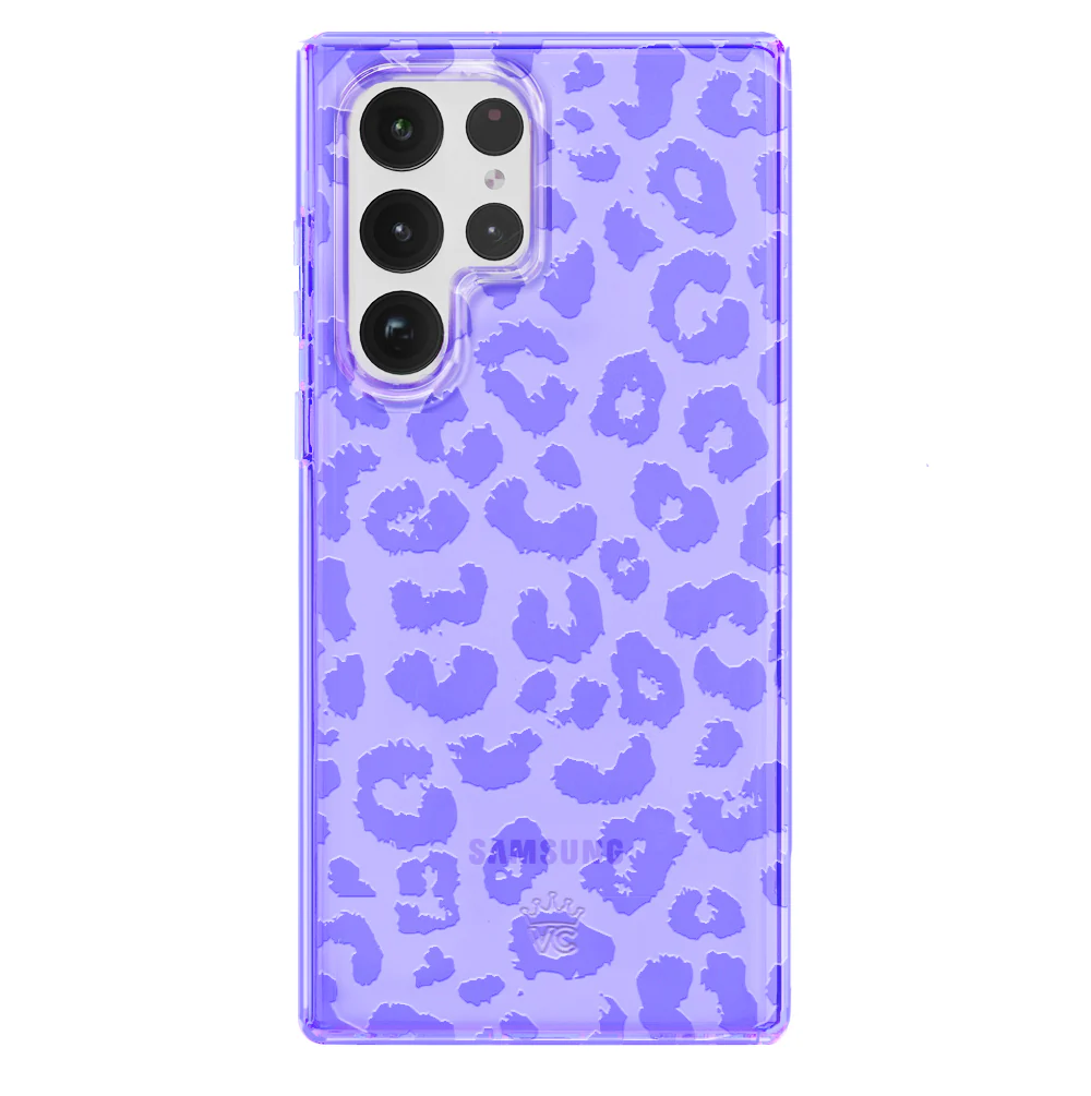 Electric Purple Leopard Samsung Case - Image 11