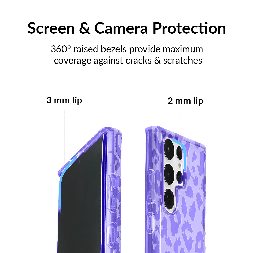 Electric Purple Leopard Samsung Case - Image 13