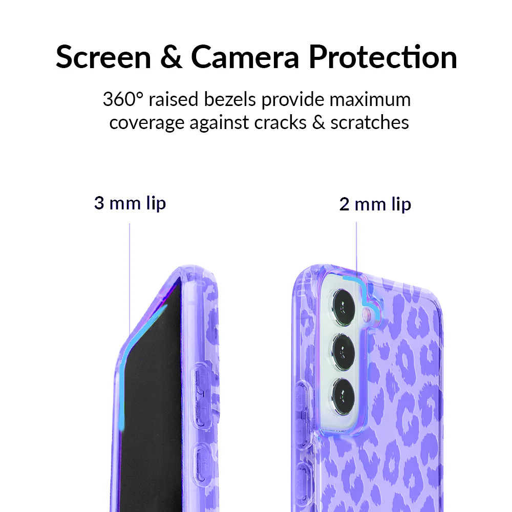 Electric Purple Leopard Samsung Case - Image 23