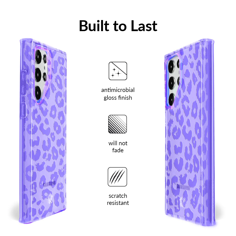 Electric Purple Leopard Samsung Case - Image 30