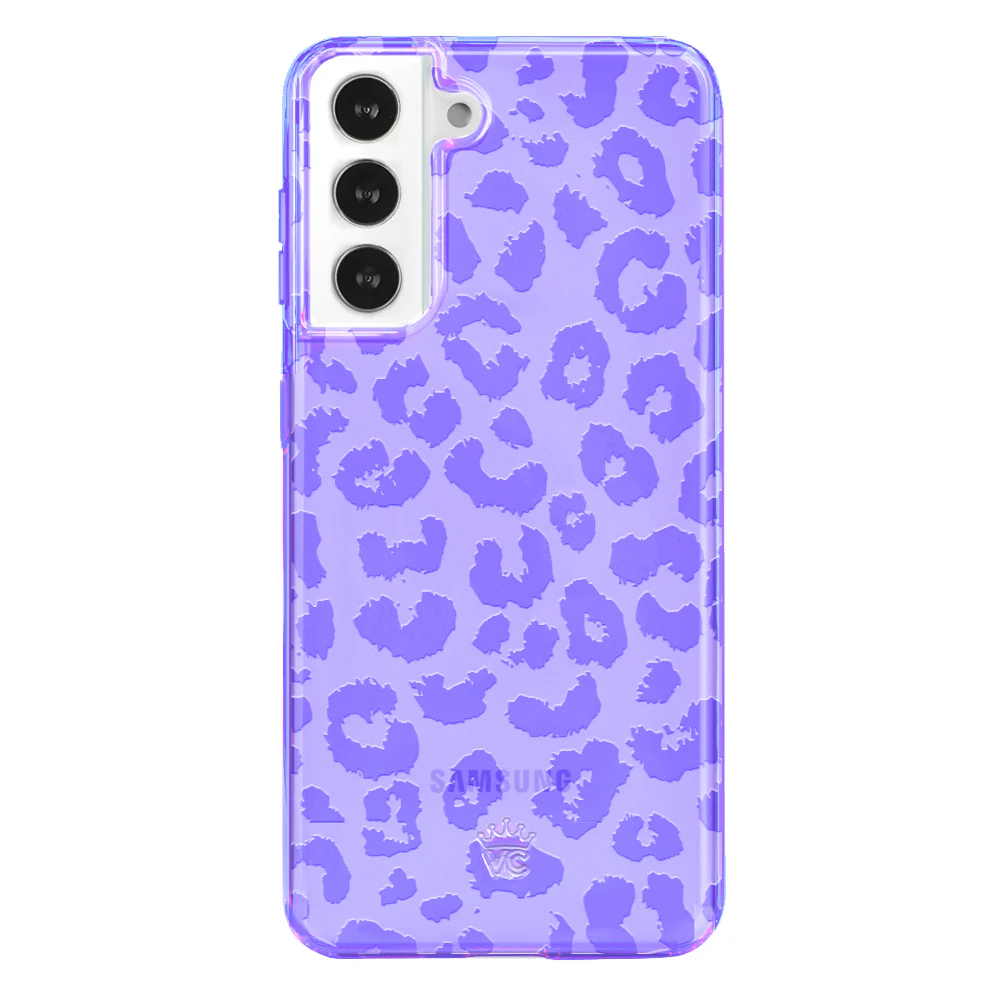 Electric Purple Leopard Samsung Case - Image 38