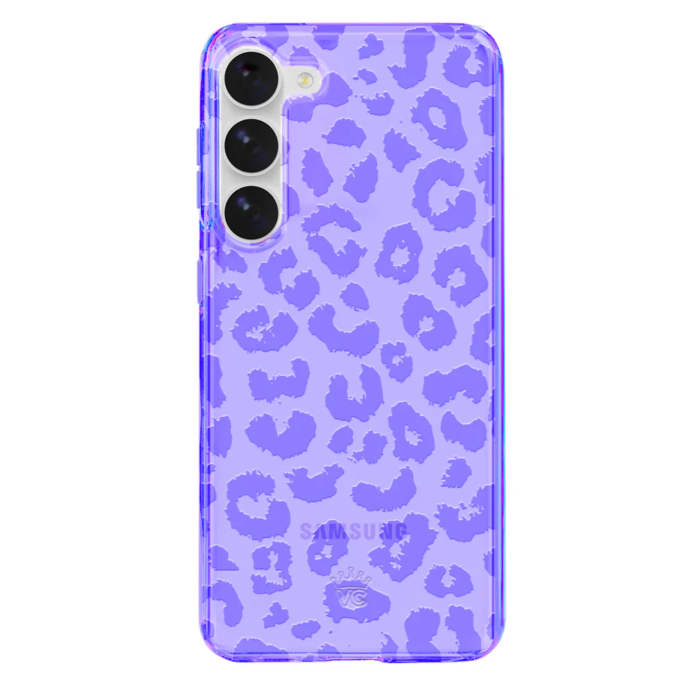 Electric Purple Leopard Samsung Case - Image 6