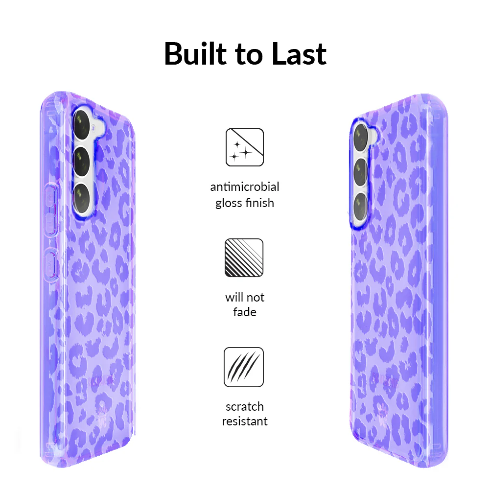 Electric Purple Leopard Samsung Case - Image 9
