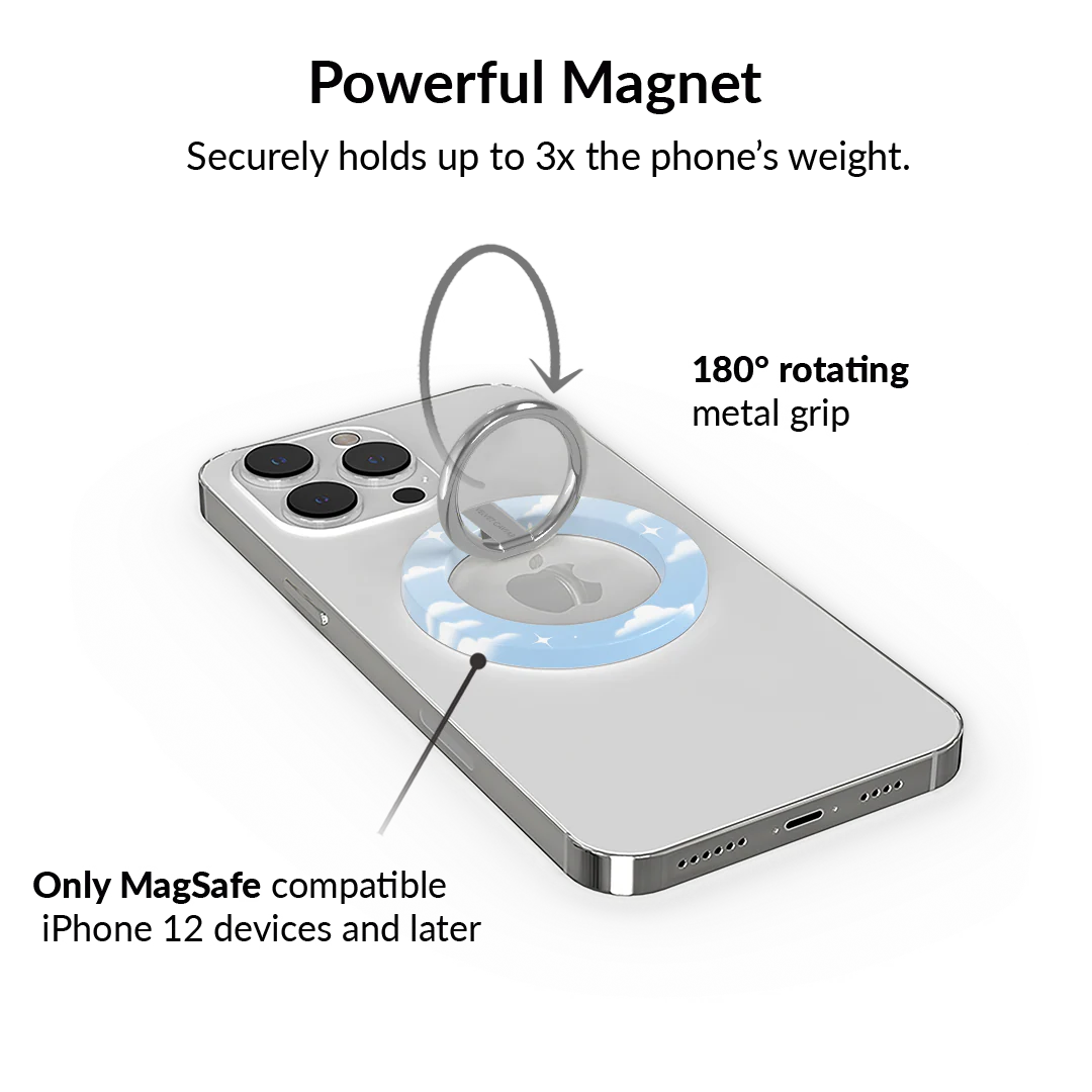 In the Clouds Stardust MagSafe Grip Ring - Image 3