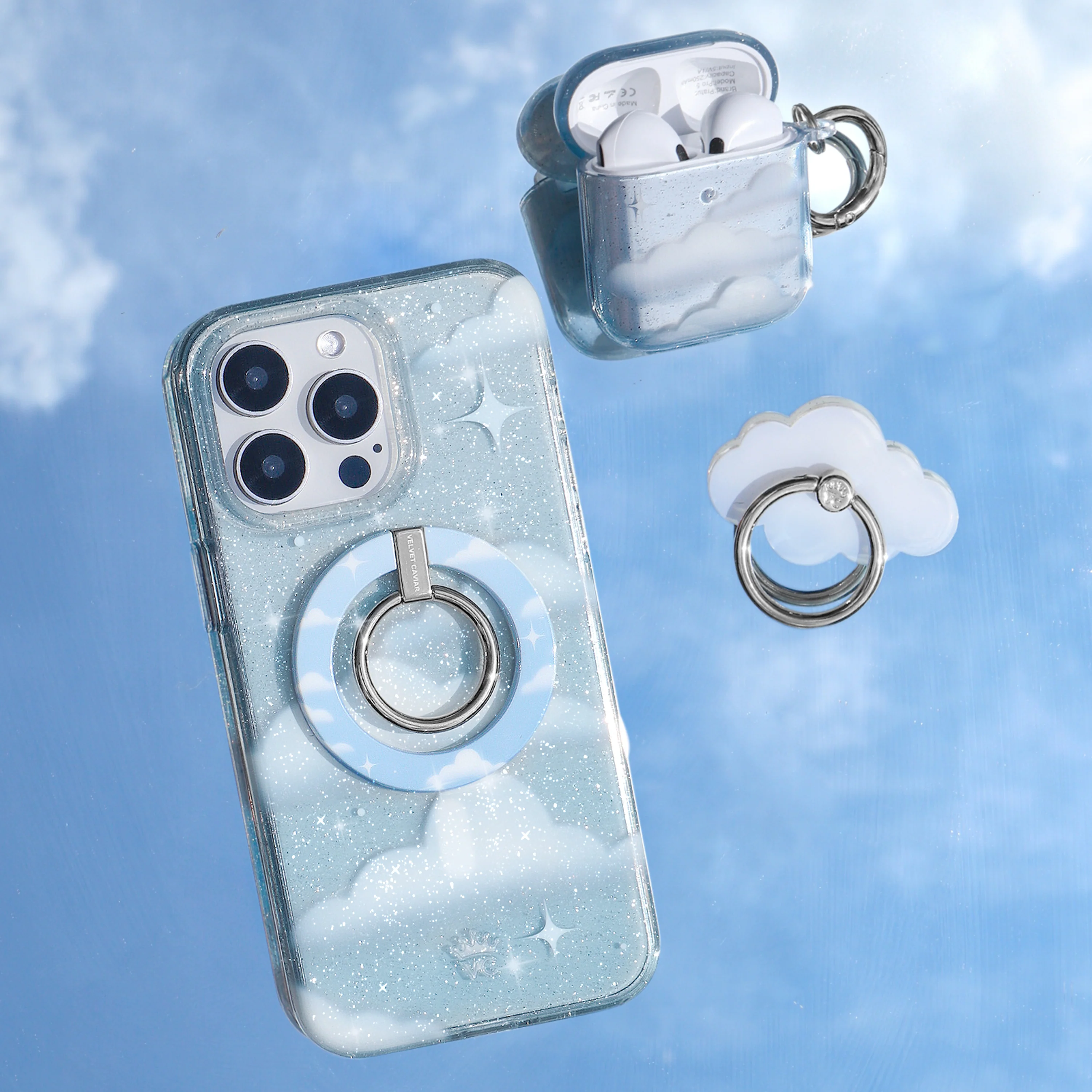 In the Clouds Stardust Phone Ring - Image 2