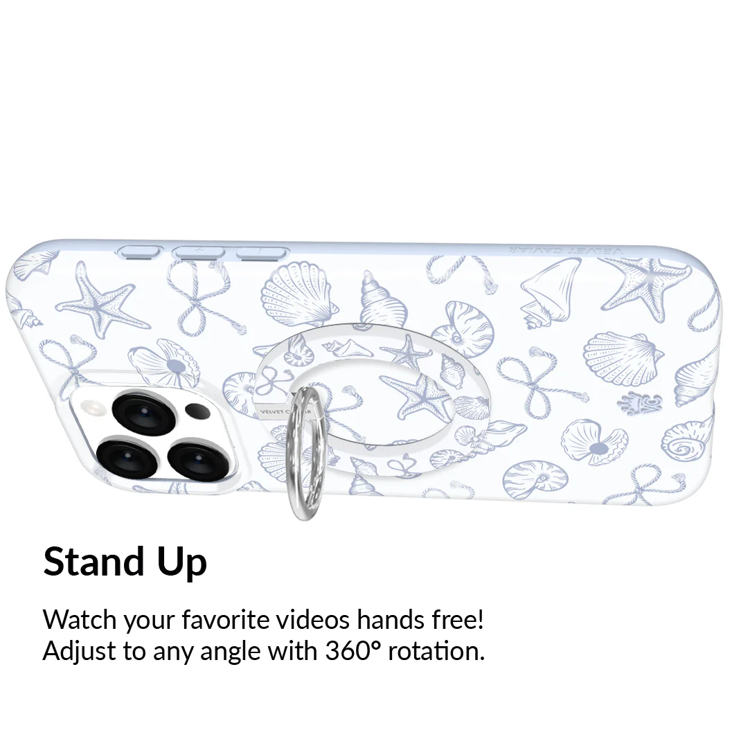 Coastal Seashells MagSafe Grip Ring - Image 4