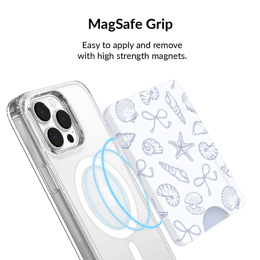 Coastal Seashells MagSafe Wallet - Image 4