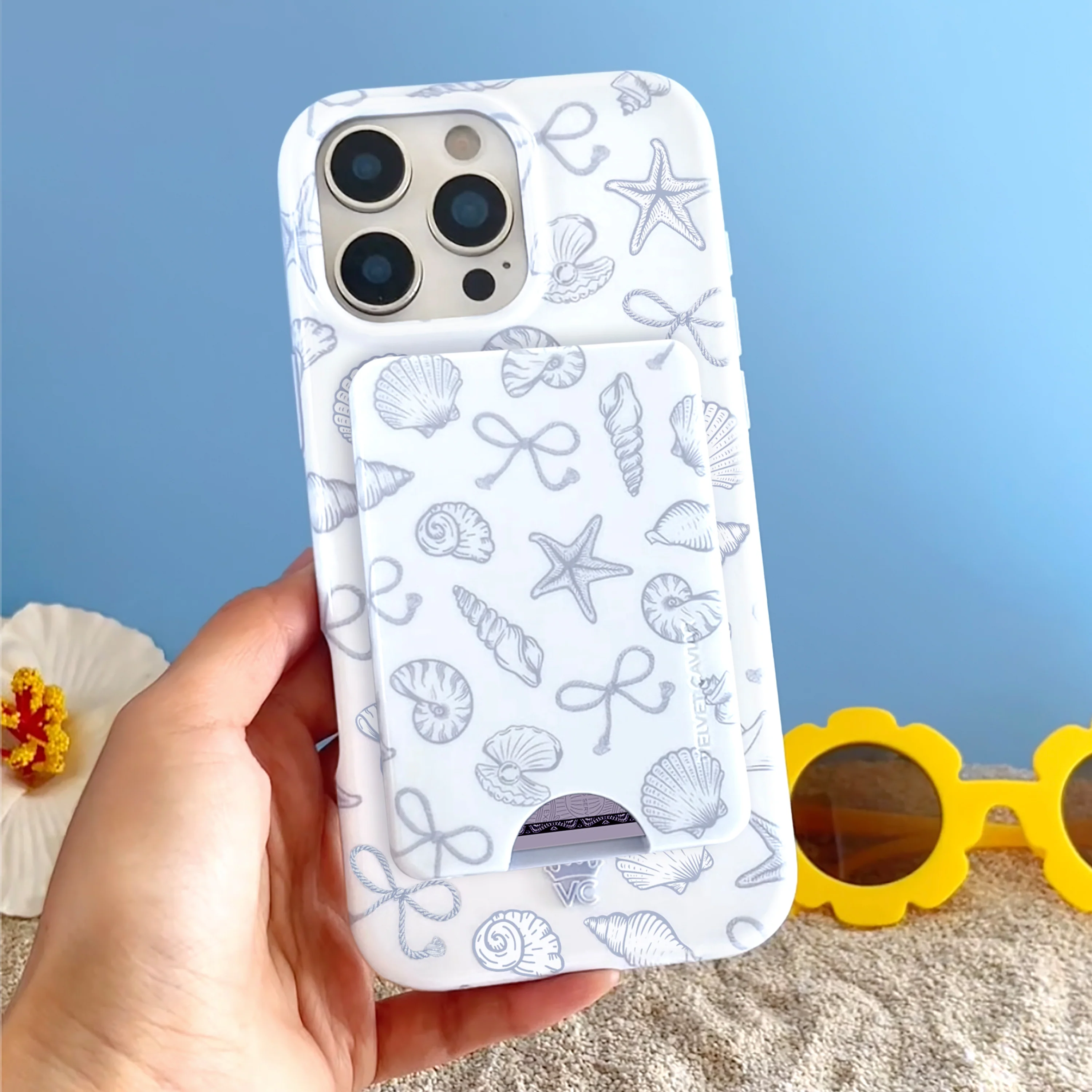 Coastal Seashells MagSafe Wallet - Image 6
