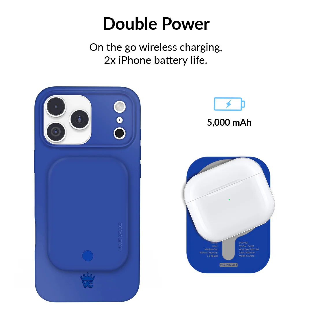 Cobalt Blue MagSafe Battery Power Pack - Image 3