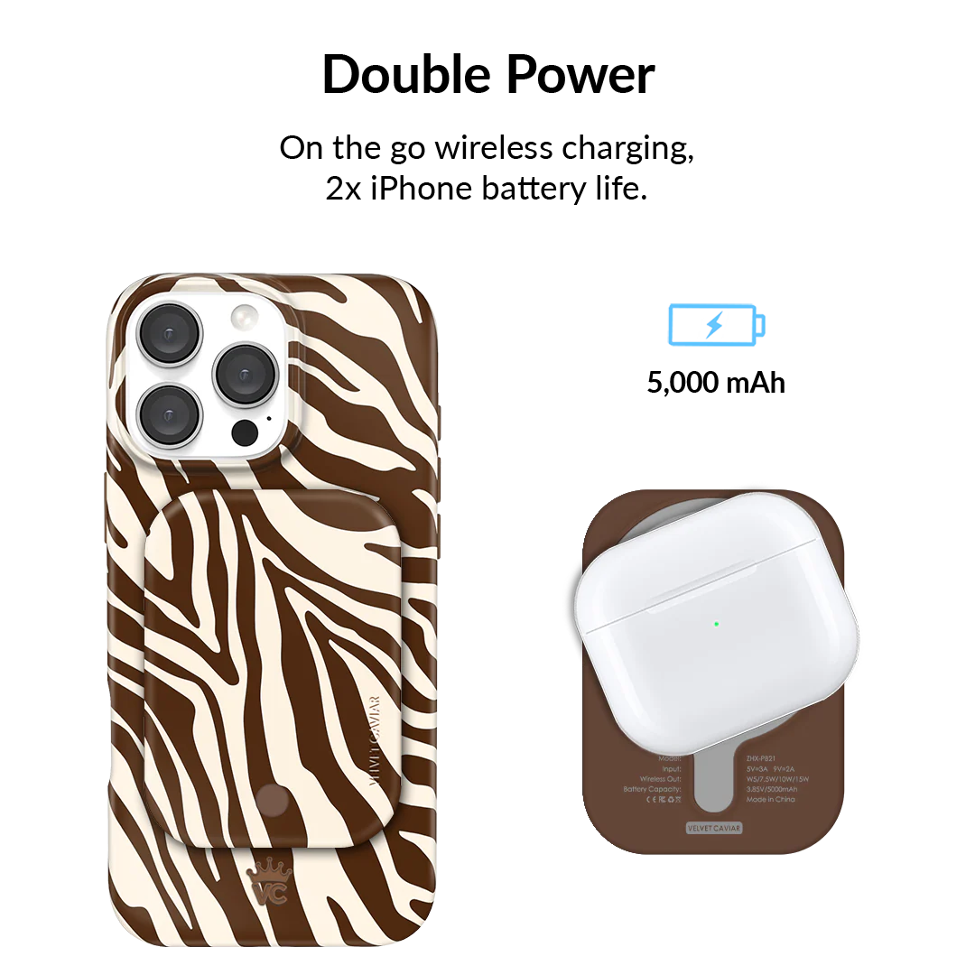 Coco Zebra MagSafe Battery Power Pack - Image 3