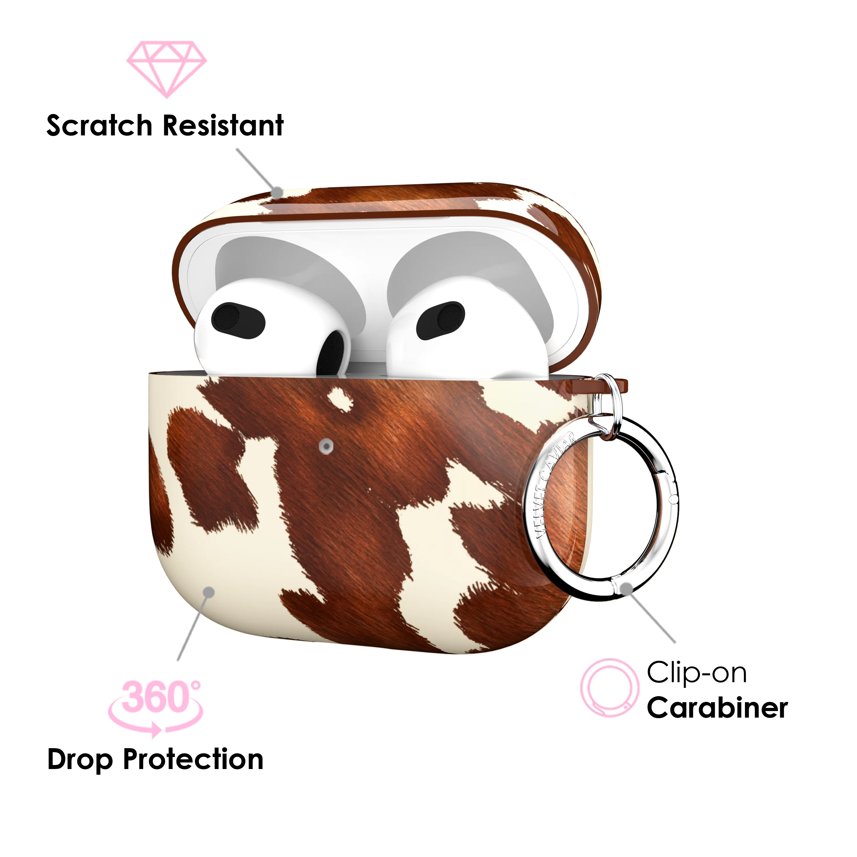 Cocoa Cow AirPod Case - Image 13
