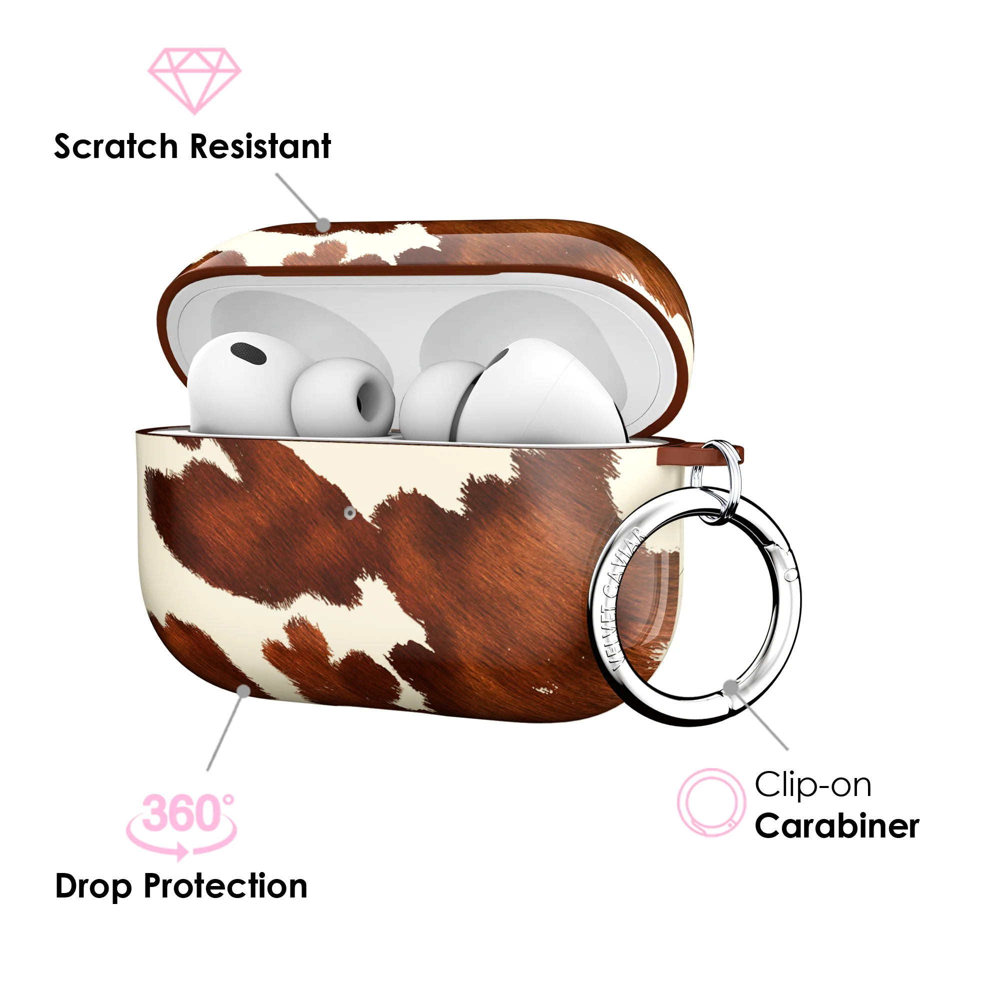 Cocoa Cow AirPod Case - Image 23