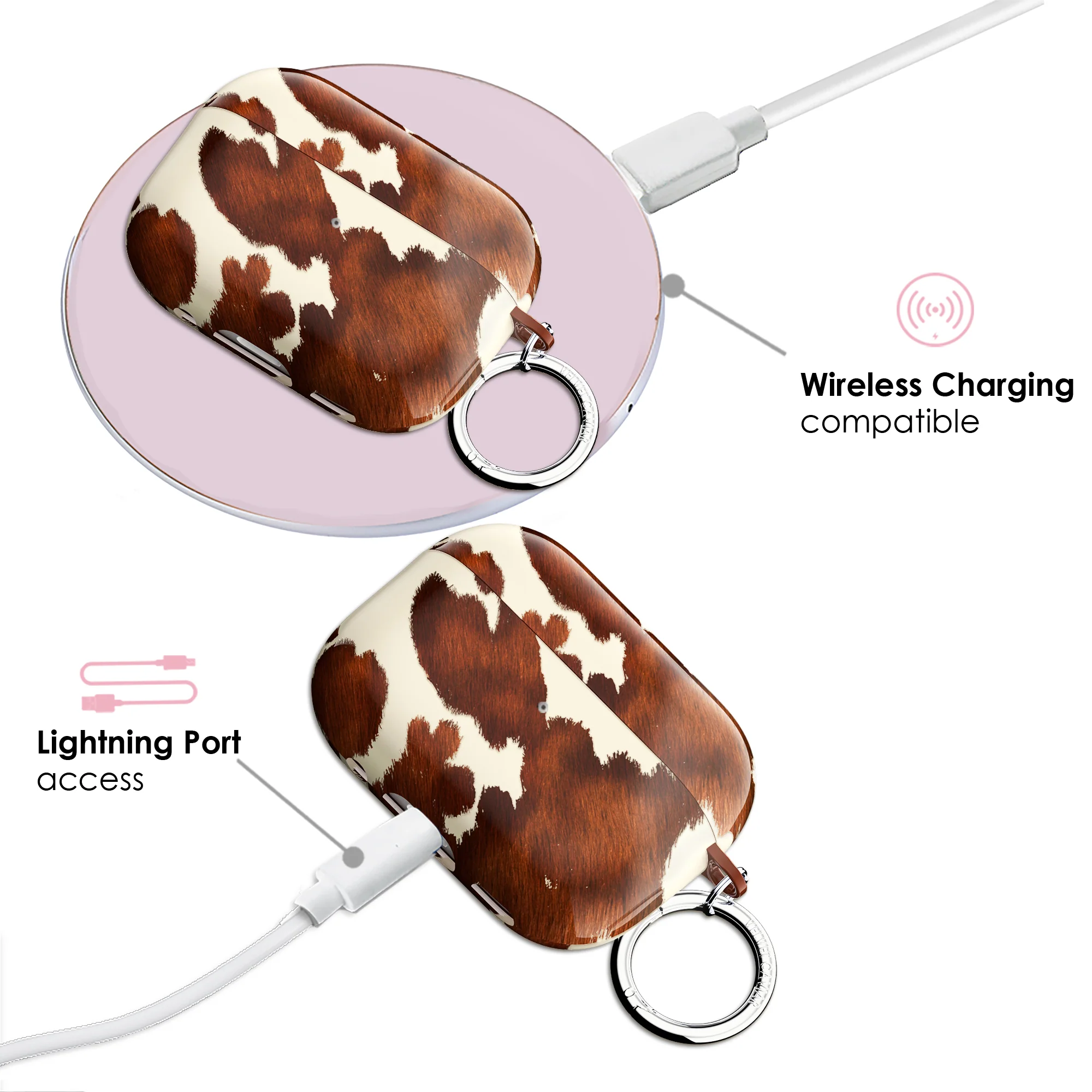 Cocoa Cow AirPod Case - Image 24