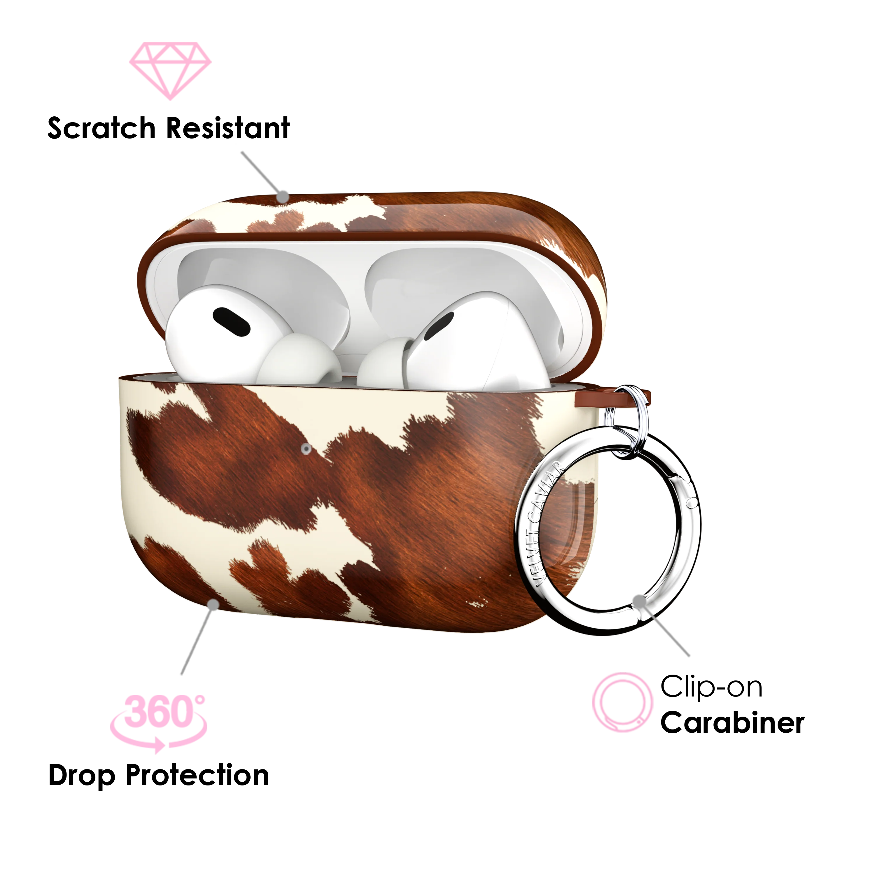 Cocoa Cow AirPod Case - Image 8
