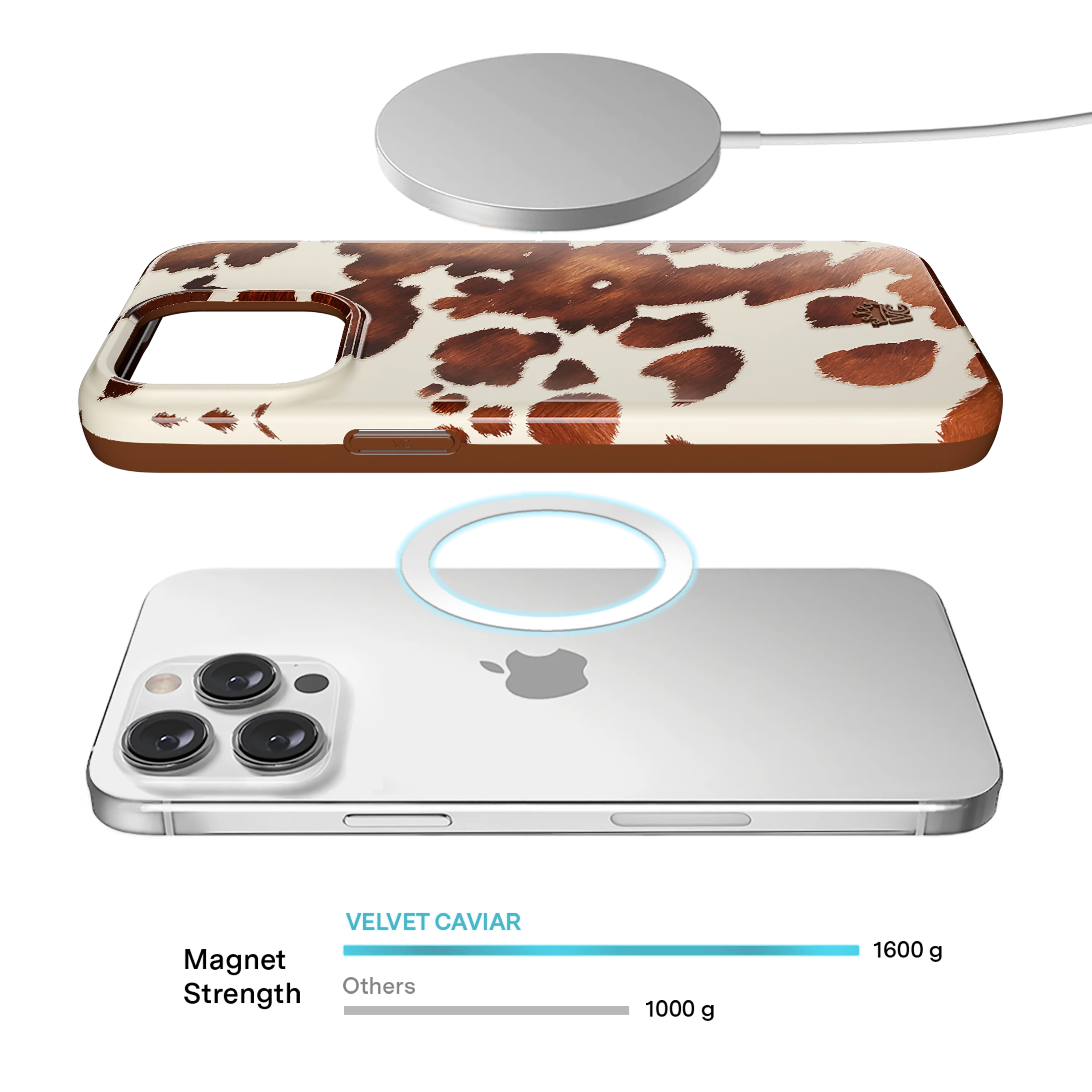 Cocoa Cow iPhone Case - Image 3