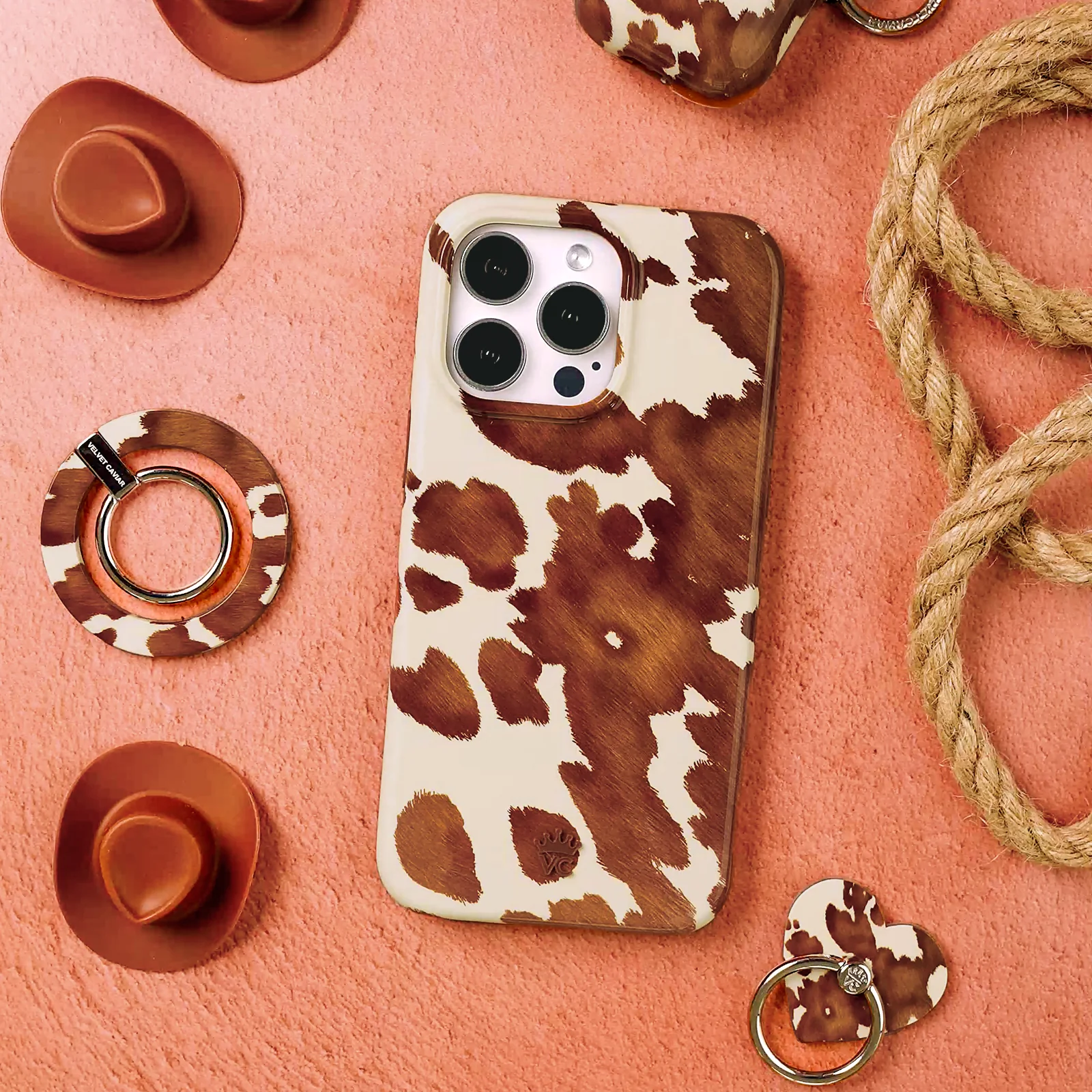 Cocoa Cow Phone Ring - Image 2