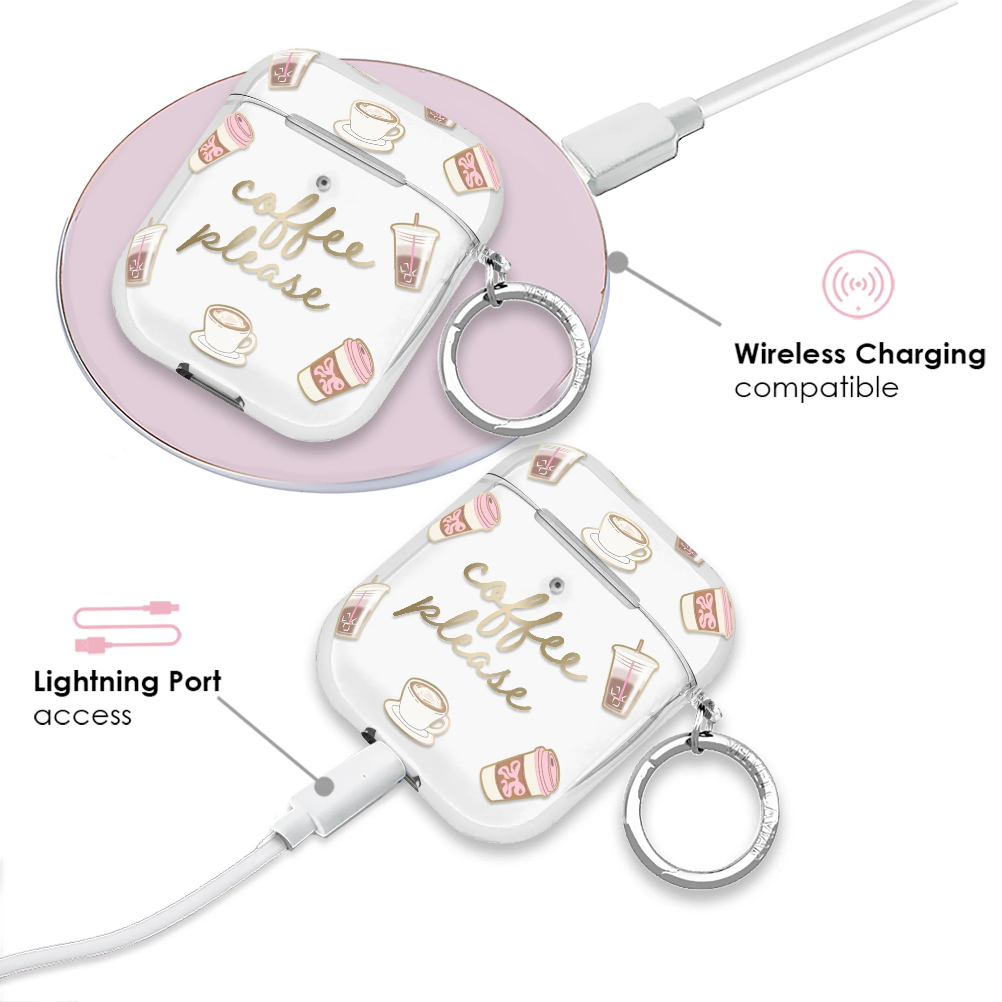Coffee Please AirPod Case - Image 4