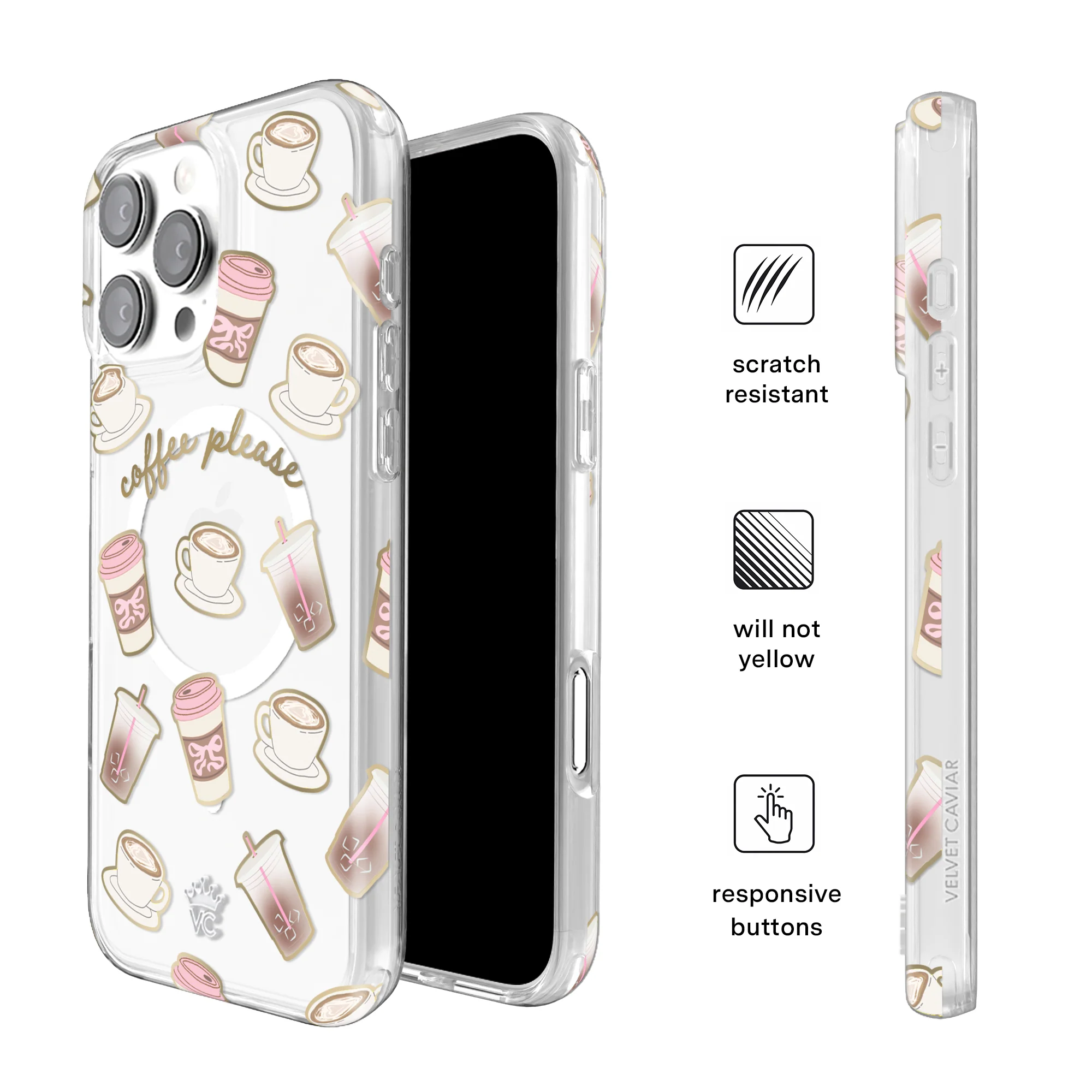 Coffee Please iPhone Case - Image 55