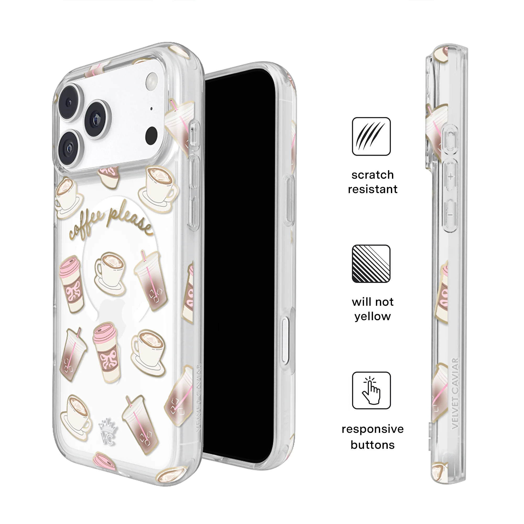 Coffee Please iPhone Case - Image 80