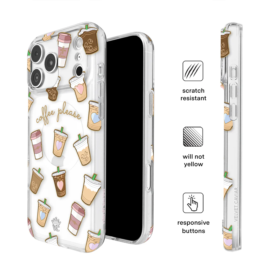 Coffee First iPhone Case - Image 161