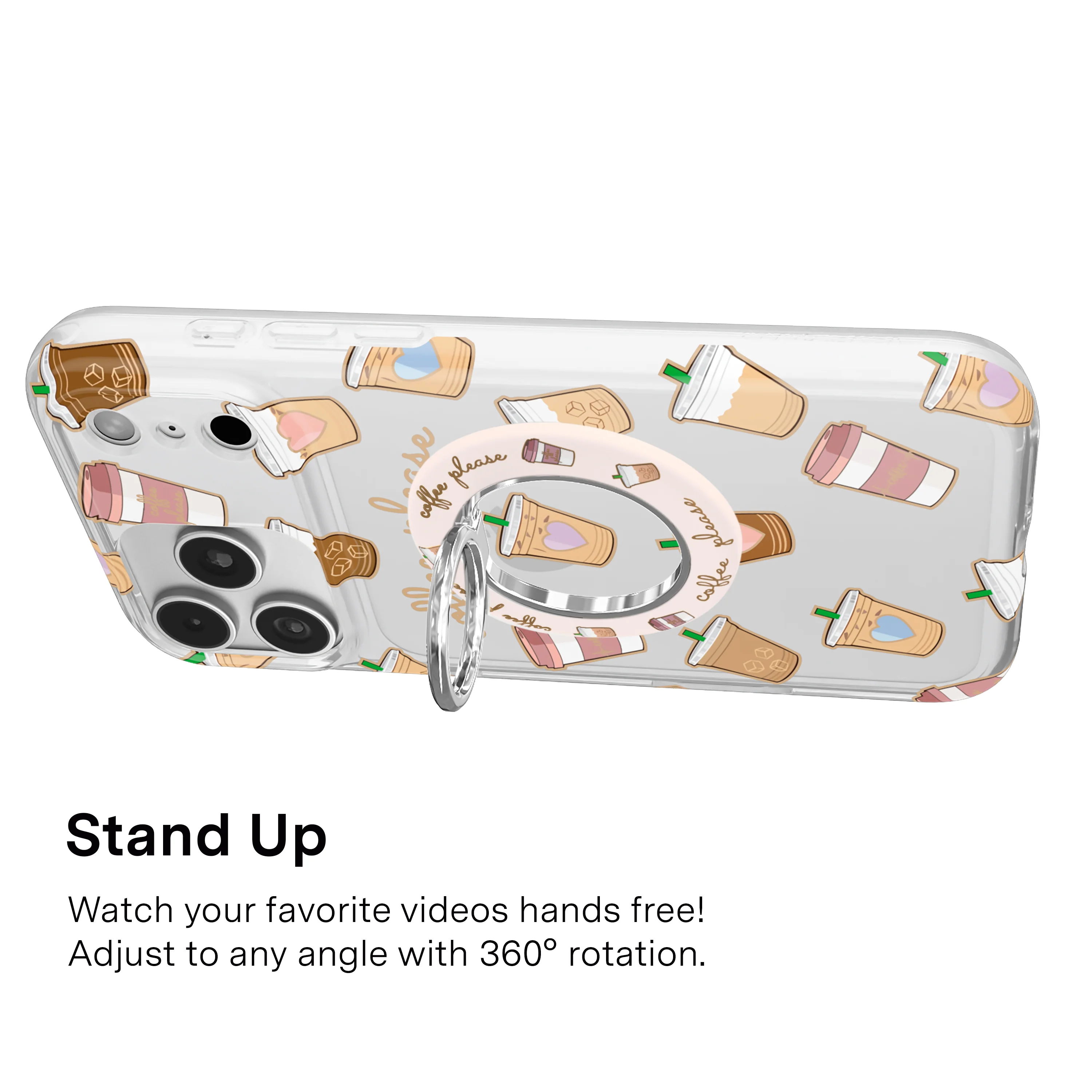 Coffee Please MagSafe Grip Ring - Image 5