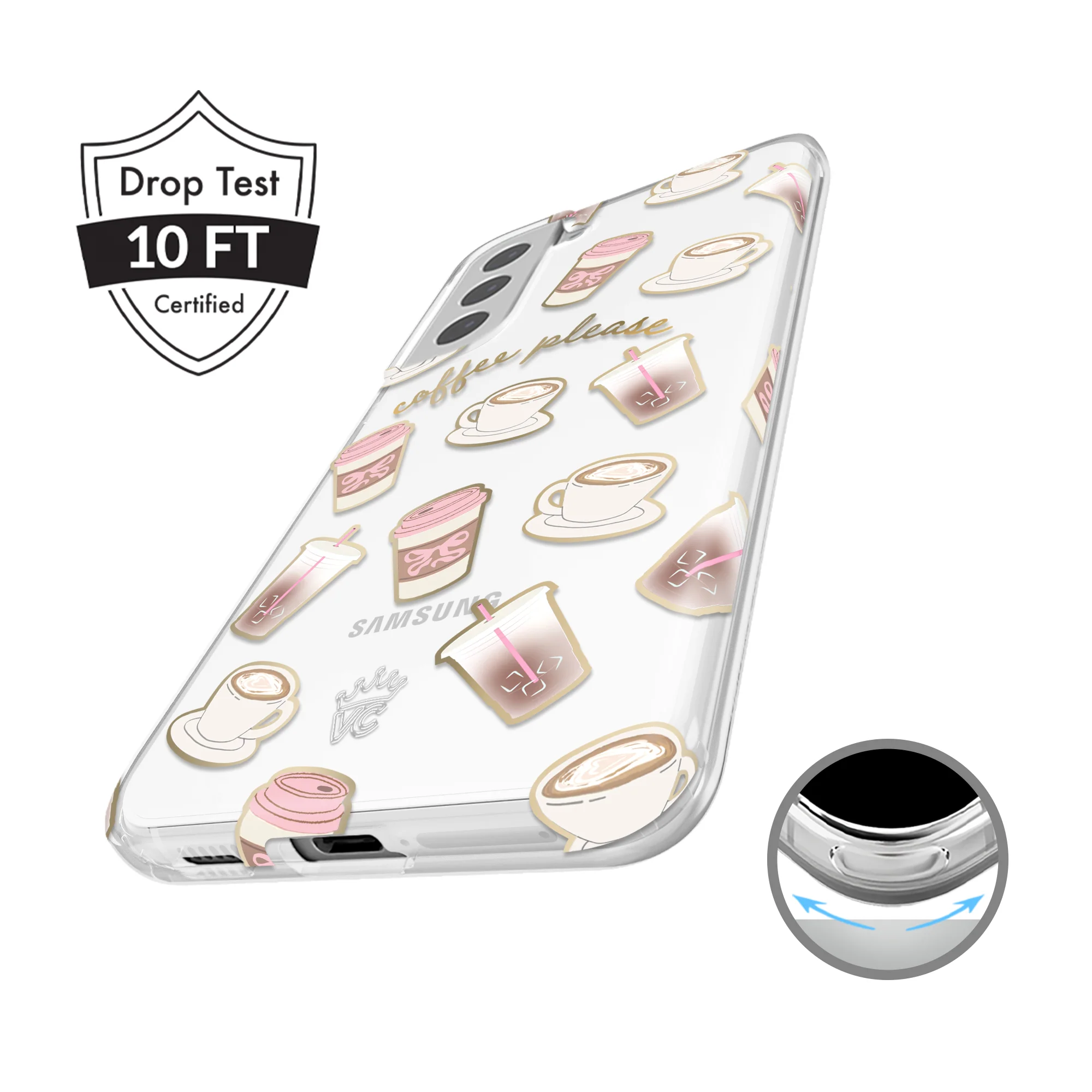 Coffee Please Samsung Case - Image 2