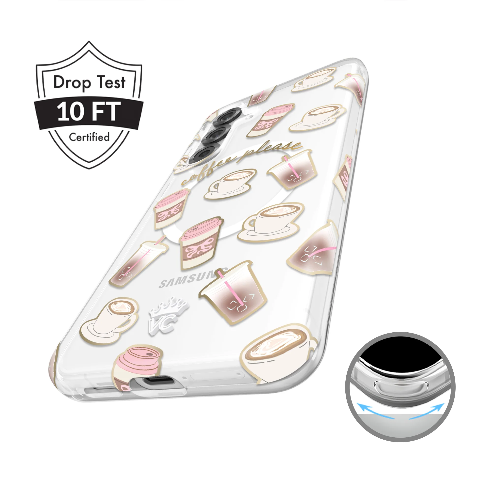 Coffee Please Samsung Case - Image 52