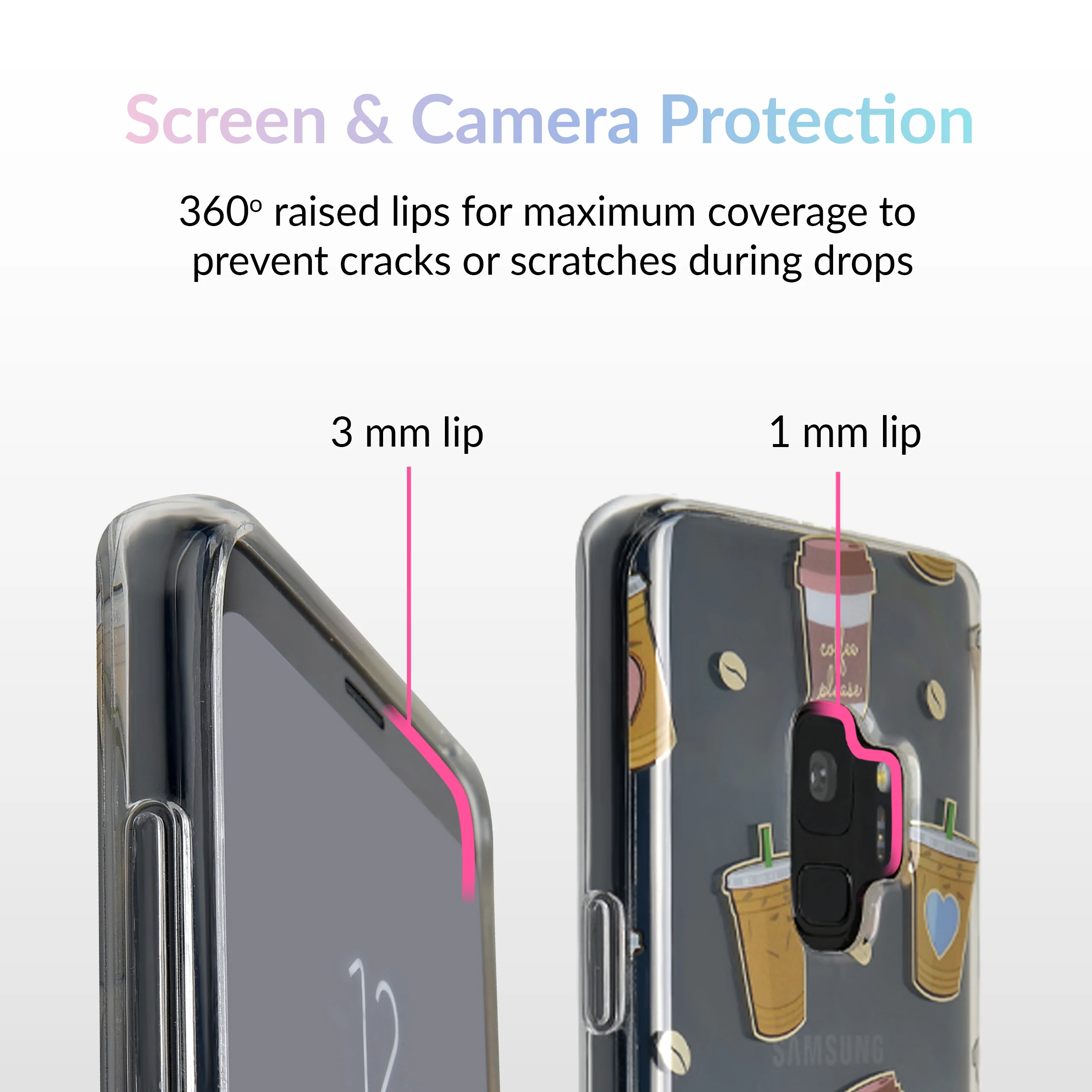 Coffee First Clear Samsung Galaxy Case - Image 14