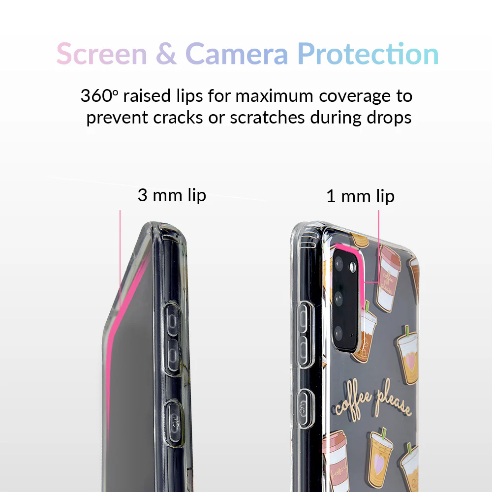 Coffee First Clear Samsung Galaxy Case - Image 26