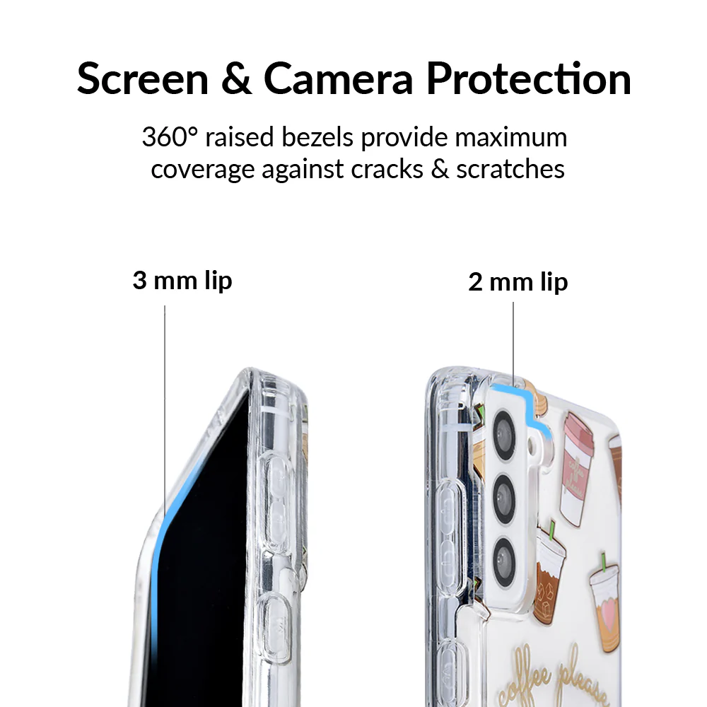 Coffee First Clear Samsung Galaxy Case - Image 53