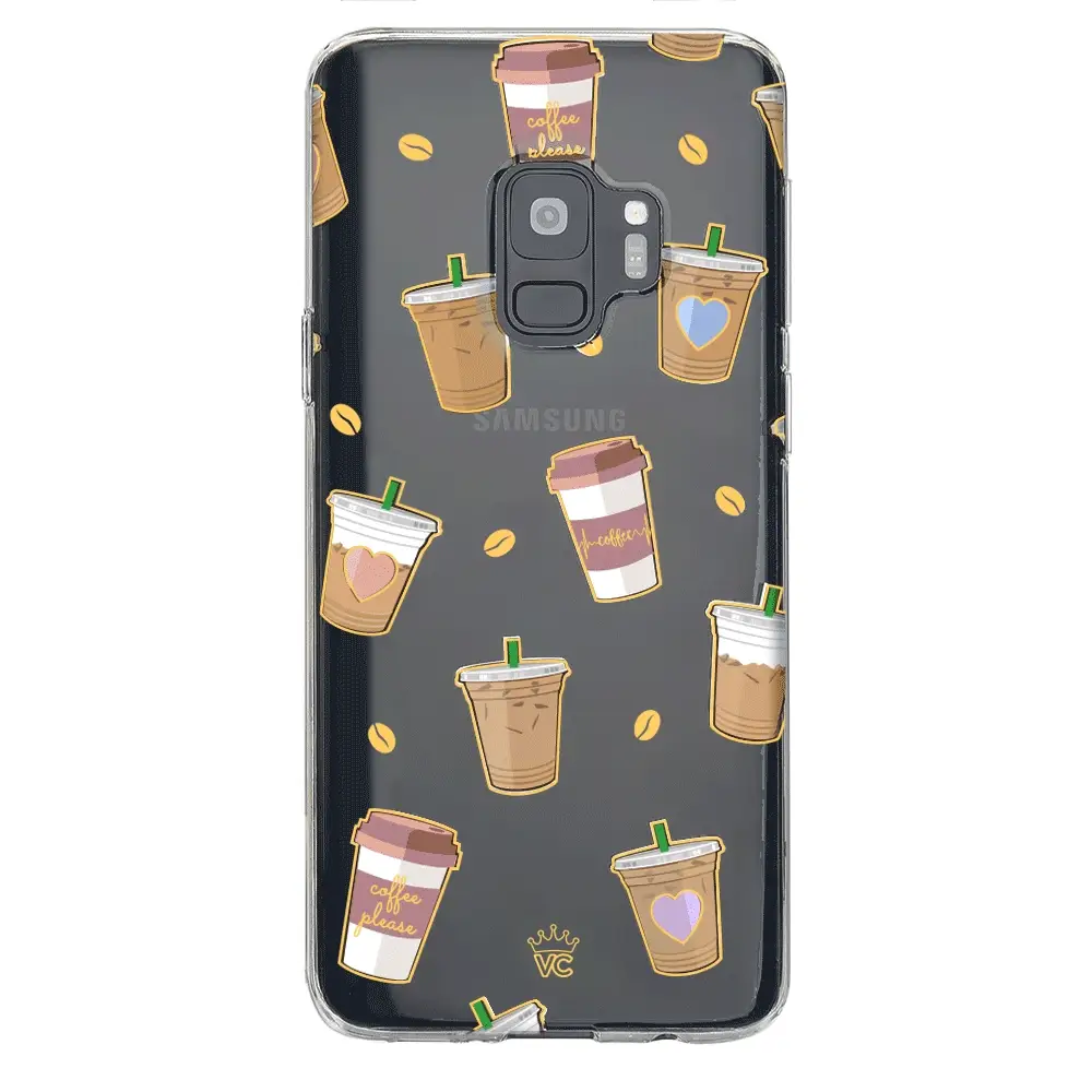 Coffee First Clear Samsung Galaxy Case - Image 7