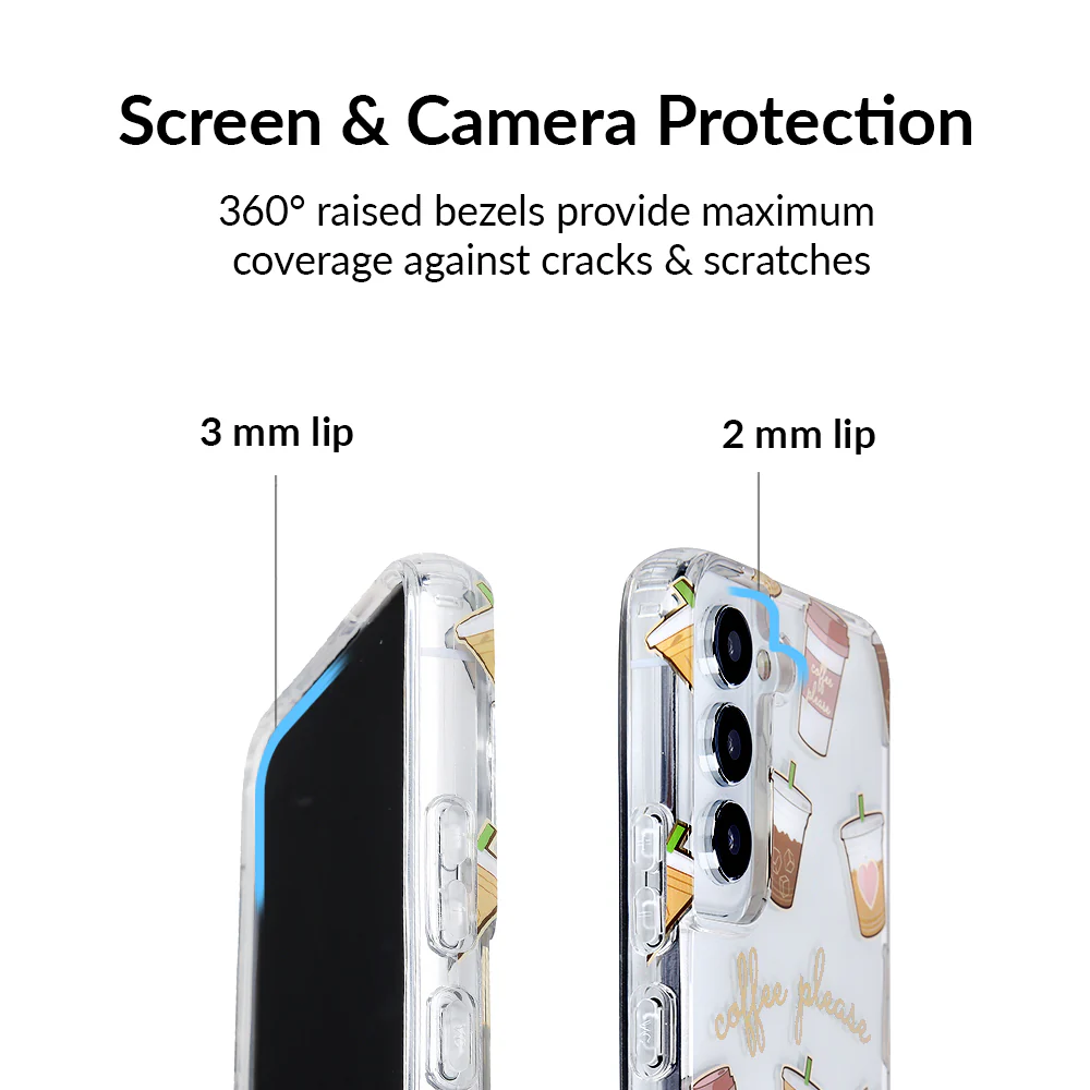 Coffee First Clear Samsung Galaxy Case - Image 73