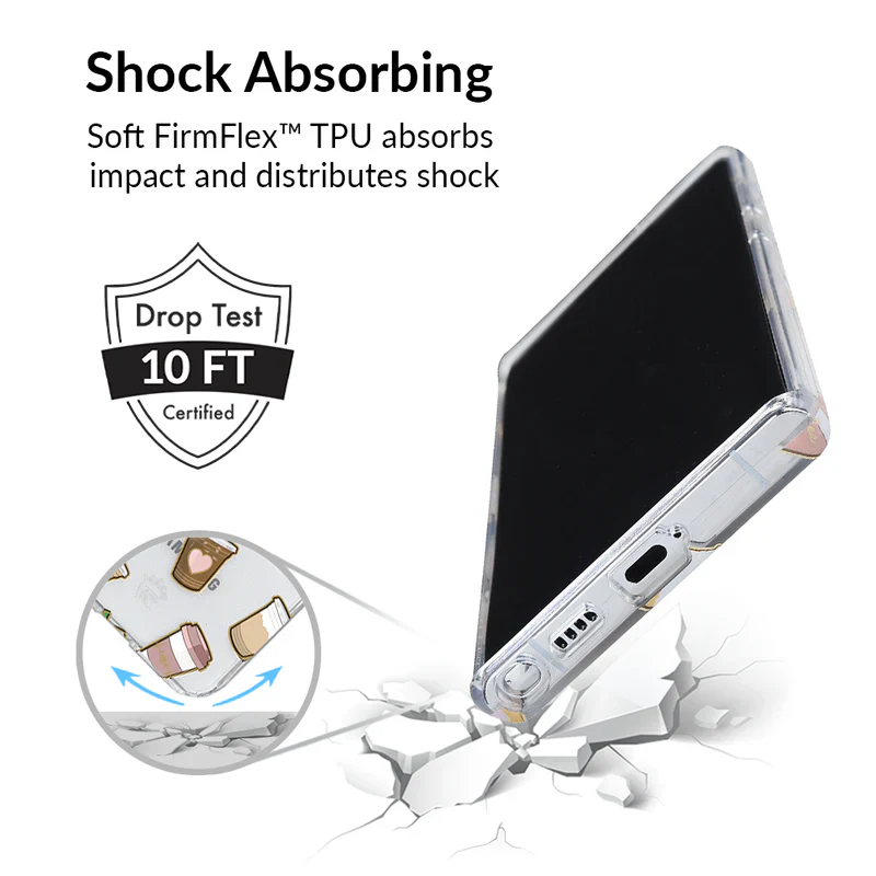 Coffee First Clear Samsung Galaxy Case - Image 99