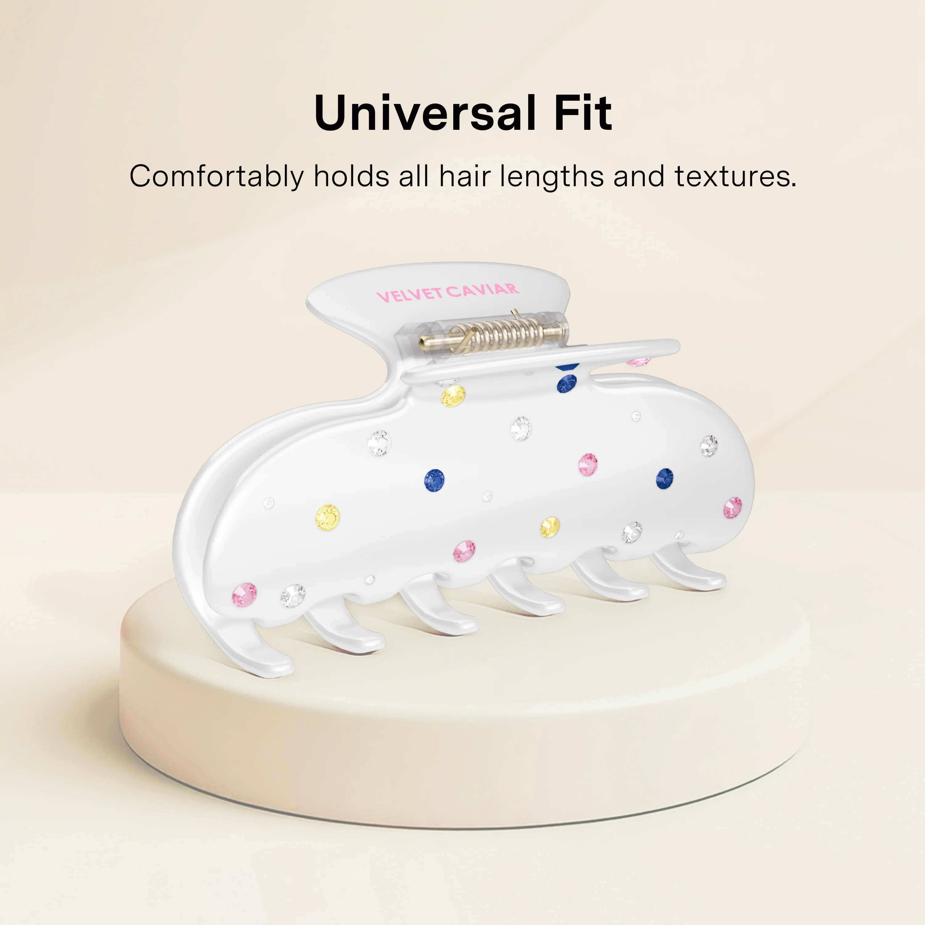 Colorful Crystal Hair Clip - Image 3