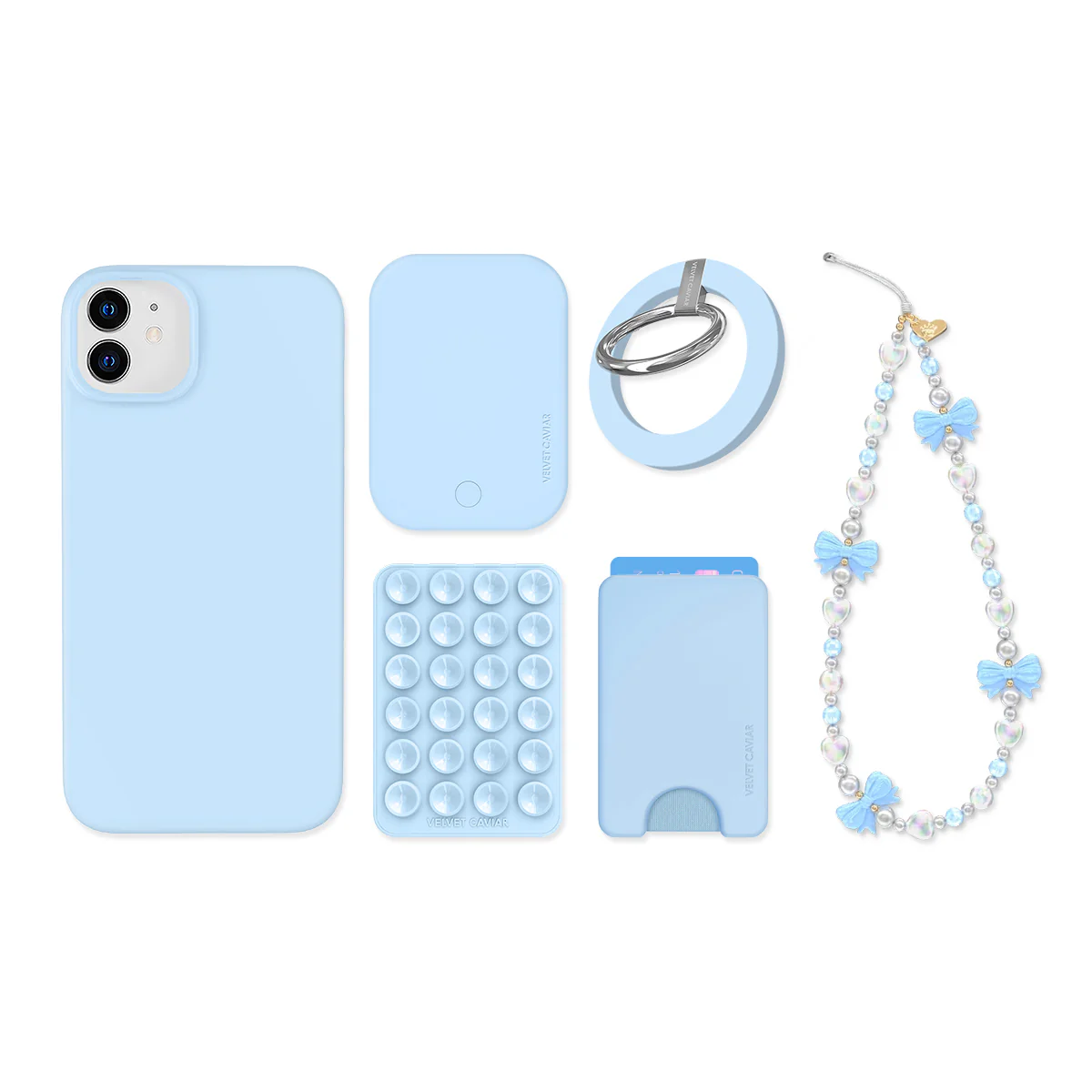 Cotton Candy Blue iPhone Bundle Set - Image 3