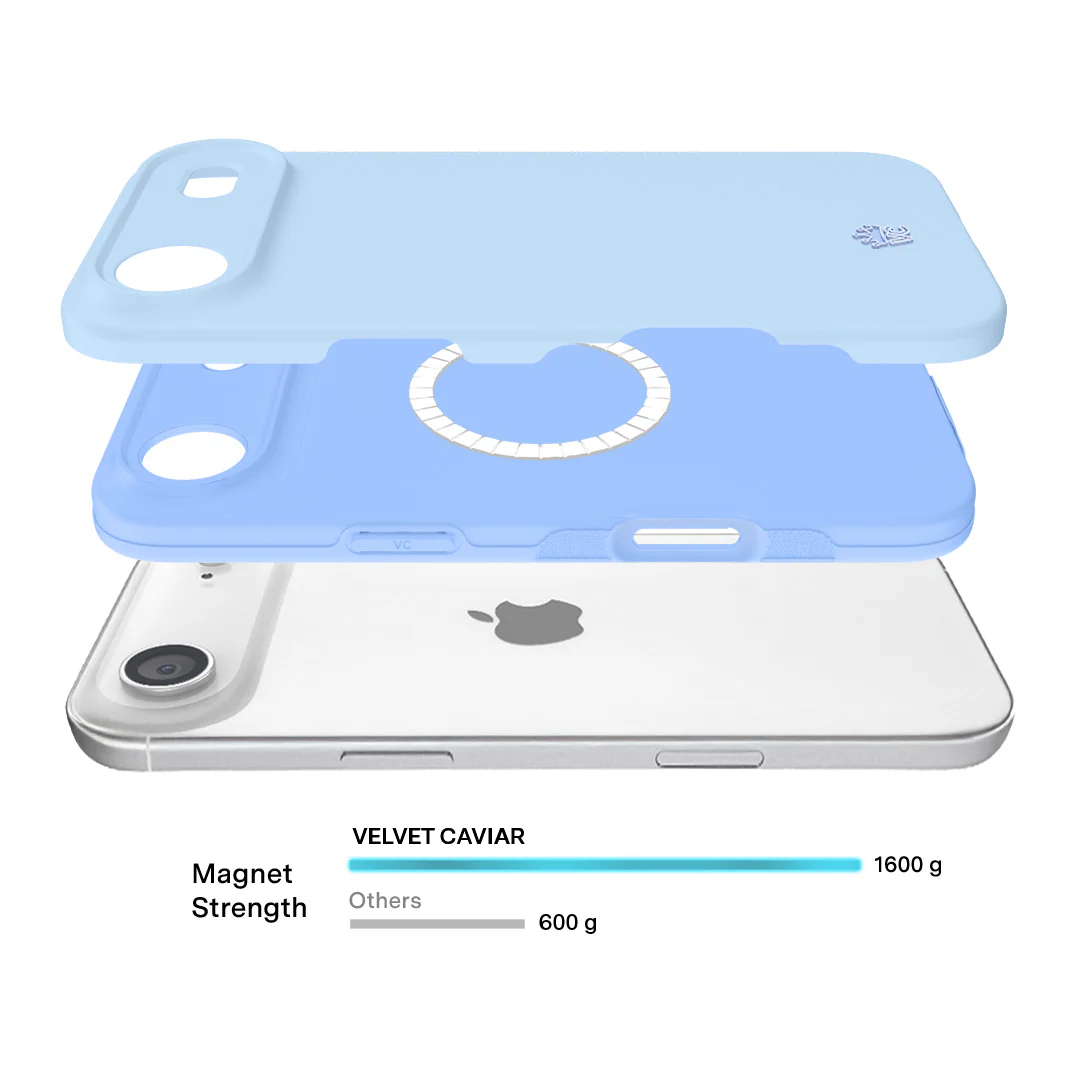 Cotton Candy Blue iPhone Case - Image 112