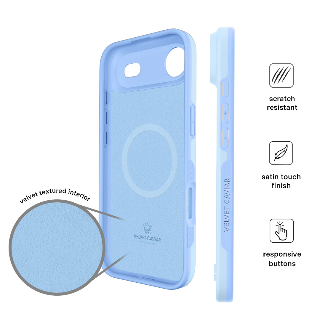 Cotton Candy Blue iPhone Case - Image 113
